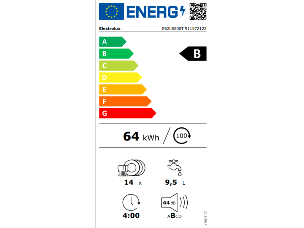 ELECTROLUX E62LB200T _E